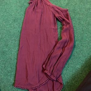 Cold shoulder top